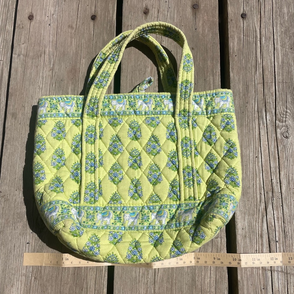 Vera Bradley Hand Bag Citrus Elephant